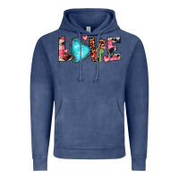 Vintage Denim gemstone love Vintage Hoodie - JahusDesignShop