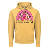 Vintage Mustard in october we wear pink Vintage Hoodie - RanaPortraitStore