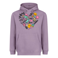 Lavender vanilla eggs sugar cocoa and kitchen heart Heavyweight Hoodie - MaliasSmallBusiness