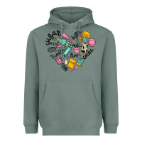 Sage vanilla eggs sugar cocoa and kitchen heart Heavyweight Hoodie - MaliasSmallBusiness