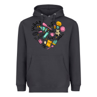 Smoke vanilla eggs sugar cocoa and kitchen heart Heavyweight Hoodie - MaliasSmallBusiness