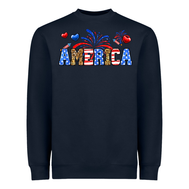 Western America Heavyweight Sweatshirt by Neo Western | Teevron