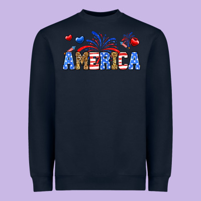 Western America Heavyweight Sweatshirt Designed By Neo Western