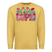 Antique Gold not today cupid Premium Sweatshirt - NancyCooperArtShop