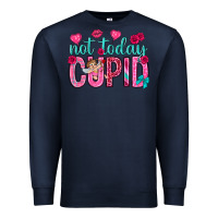 Navy not today cupid Premium Sweatshirt - NancyCooperArtShop