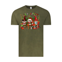 Vintage Olive but first coffee Vintage Tee - FaDigitalArtStudio