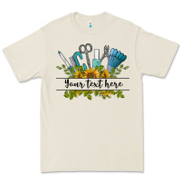 Bone customize nail tools with sunflower preview Premium Tee - BarkalooDesign