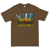 Cacao customize nail tools with sunflower preview Premium Tee - BarkalooDesign