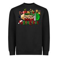 Black christmas principal pencil Heavyweight Sweatshirt - FaDigitalArtStudio
