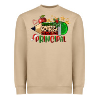 Mushroom christmas principal pencil Heavyweight Sweatshirt - FaDigitalArtStudio