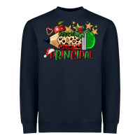 Navy christmas principal pencil Heavyweight Sweatshirt - FaDigitalArtStudio