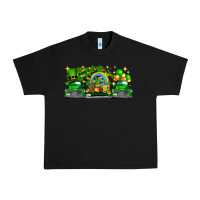 Black st patricks trucks Urban Heavy Tee - FaDigitalArtStudio