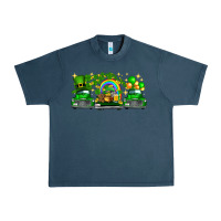 Midnight Navy st patricks trucks Urban Heavy Tee - FaDigitalArtStudio