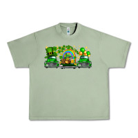 Oil Green st patricks trucks Urban Heavy Tee - FaDigitalArtStudio