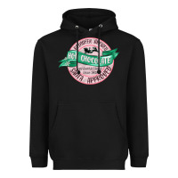 Black reindeer brewed santa approved pink Heavyweight Hoodie - MaliasSmallBusiness