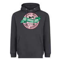 Smoke reindeer brewed santa approved pink Heavyweight Hoodie - MaliasSmallBusiness