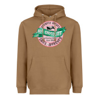 Toasted Coconut reindeer brewed santa approved pink Heavyweight Hoodie - MaliasSmallBusiness