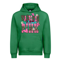 Emerald warriors wear pink Urban Hoodie - NancyCooperArtShop