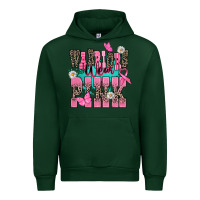Forest Green warriors wear pink Urban Hoodie - NancyCooperArtShop