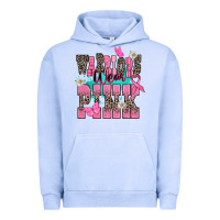 Pigment Grape Ice warriors wear pink Urban Hoodie - NancyCooperArtShop