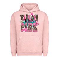 Pigment Salmon warriors wear pink Urban Hoodie - NancyCooperArtShop
