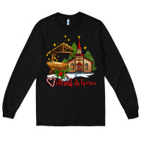 The Church  Chrıst Is Born Long Sleeve Tee | Teevron