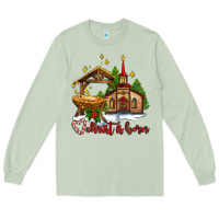 Matcha the church  chrıst is born Long Sleeve Tee - AdoDesignShop