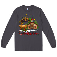 Smoke the church  chrıst is born Long Sleeve Tee - AdoDesignShop