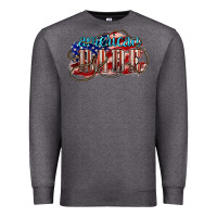 Charcoal Heather American babe Premium Sweatshirt - NancyCooperArtShop