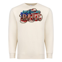 Sandshell American babe Premium Sweatshirt - NancyCooperArtShop
