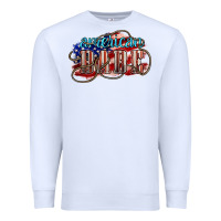 White American babe Premium Sweatshirt - NancyCooperArtShop