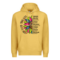 Antique Gold you are inspiration Premium Hoodie - Artiststas