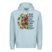 Blue Mist you are inspiration Premium Hoodie - Artiststas