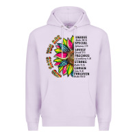 Lilac you are inspiration Premium Hoodie - Artiststas