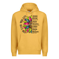 Mustard you are inspiration Premium Hoodie - Artiststas