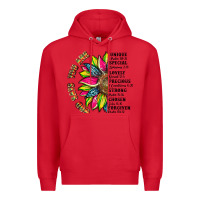 Red you are inspiration Premium Hoodie - Artiststas