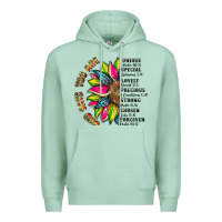 Seafoam you are inspiration Premium Hoodie - Artiststas