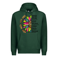 Sports Green you are inspiration Premium Hoodie - Artiststas