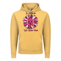 Vintage Mustard in october we wear pink sunflower Vintage Hoodie - RanaPortraitStore