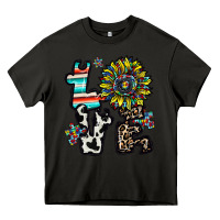 Asphalt love autism Heavy Core Tee - CowhideDigitalArt