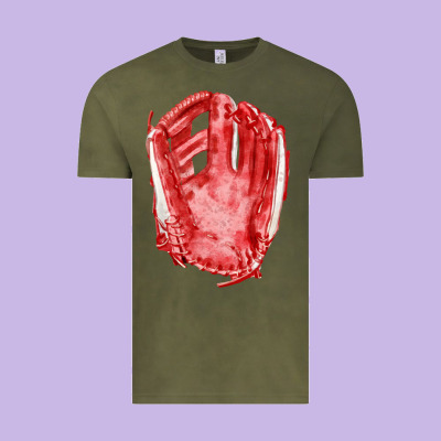 Catchers Mitt Fa Element Vintage Tee Designed By Fadigitalartstudio