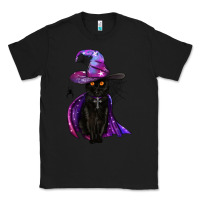 Black black witch cat Classic Tee - BundleAndBundleShop