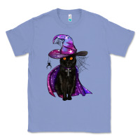 Colony Blue black witch cat Classic Tee - BundleAndBundleShop