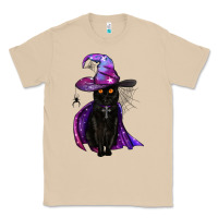 Mushroom black witch cat Classic Tee - BundleAndBundleShop