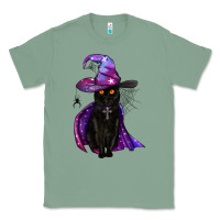 Sage black witch cat Classic Tee - BundleAndBundleShop