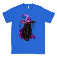 True Royal black witch cat Classic Tee - BundleAndBundleShop