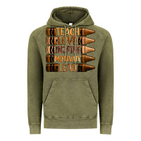 Vintage Olive teach love inspire motivate lead Vintage Hoodie - Zillion Design Studio