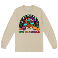 Mushroom happy hallothanksmas Long Sleeve Tee - JahusDesignShop
