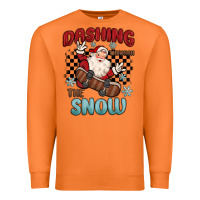Carrot dashing through the snow Premium Sweatshirt - MaliasSmallBusiness
