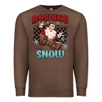 Chestnut dashing through the snow Premium Sweatshirt - MaliasSmallBusiness
